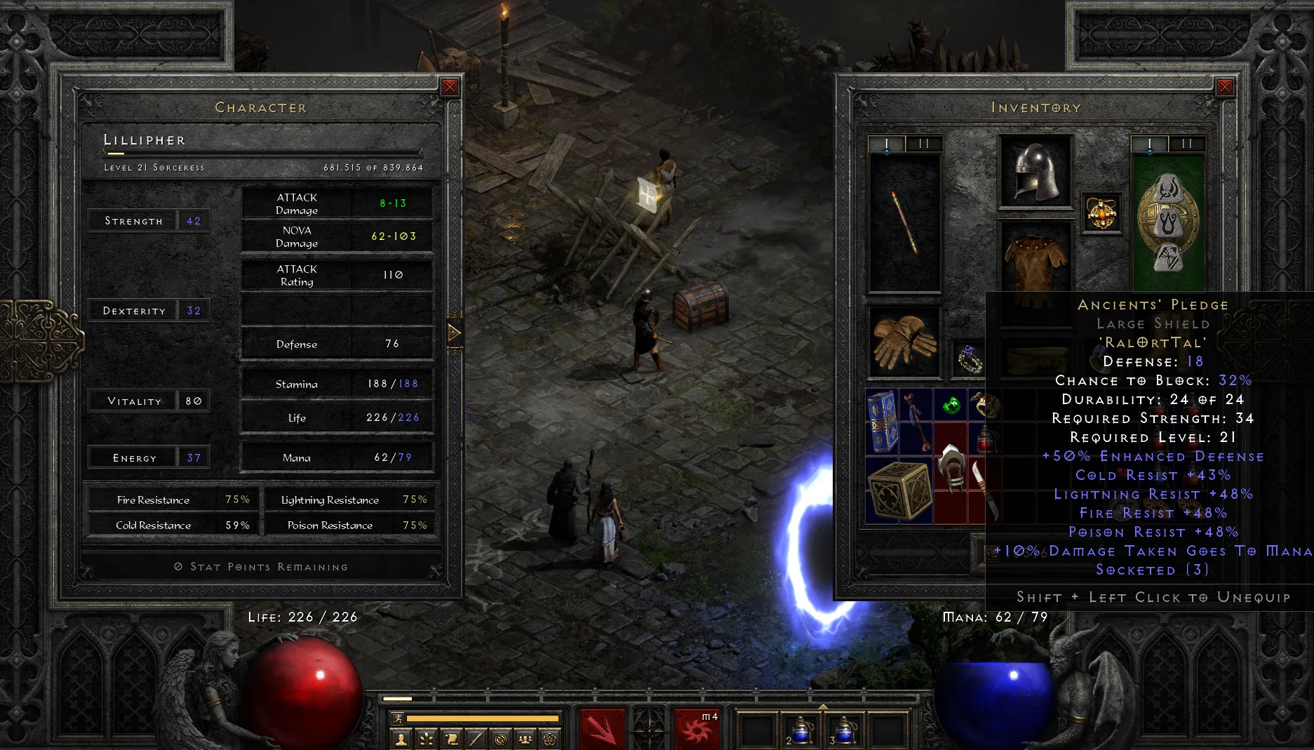 Sorc resists after Ancient's Pledge